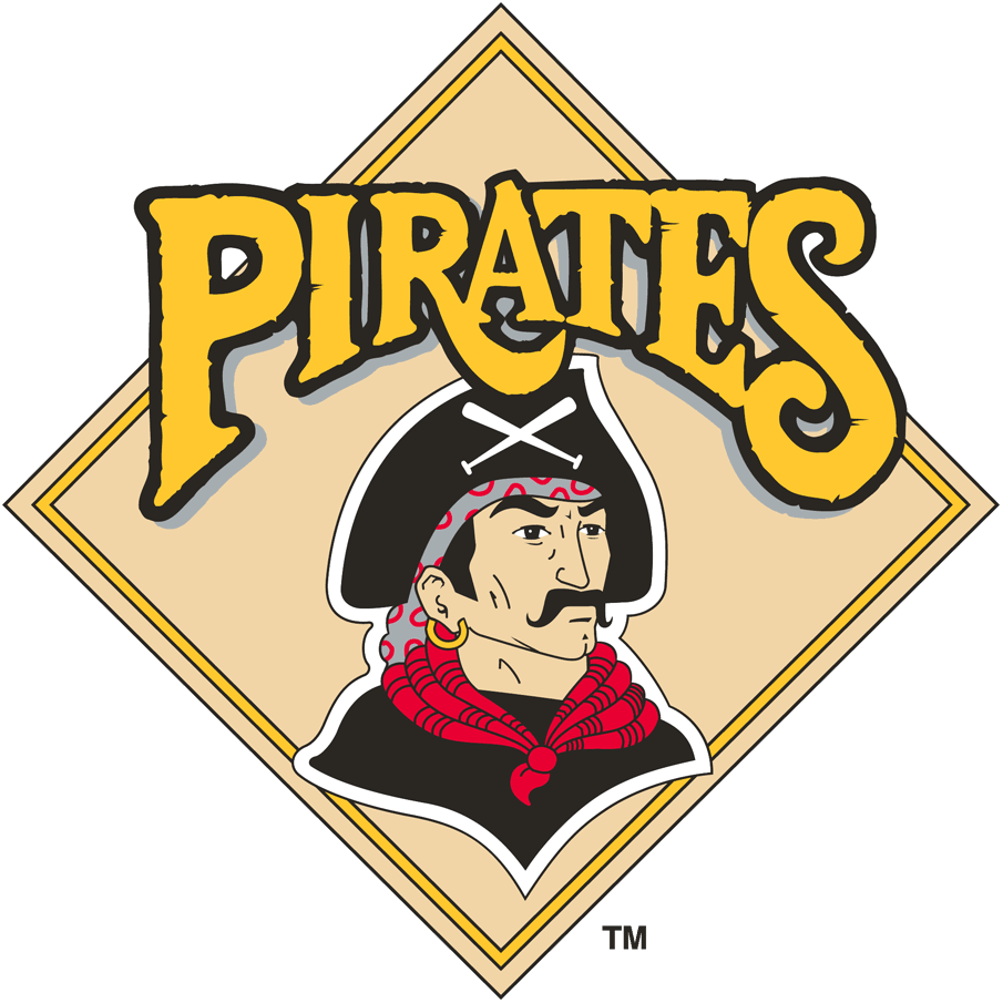 Pittsburgh Pirates 1987-1996 Primary Logo iron on transfers for T-shirts